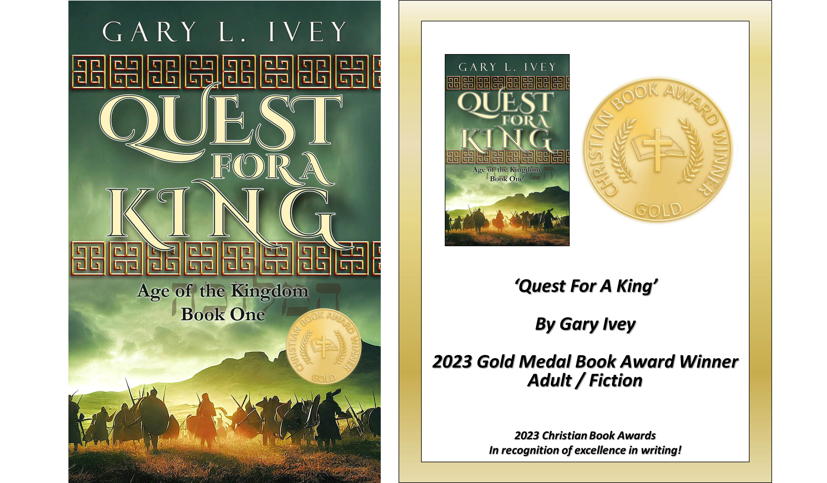 Quest for a King CBA Winner Cover Image