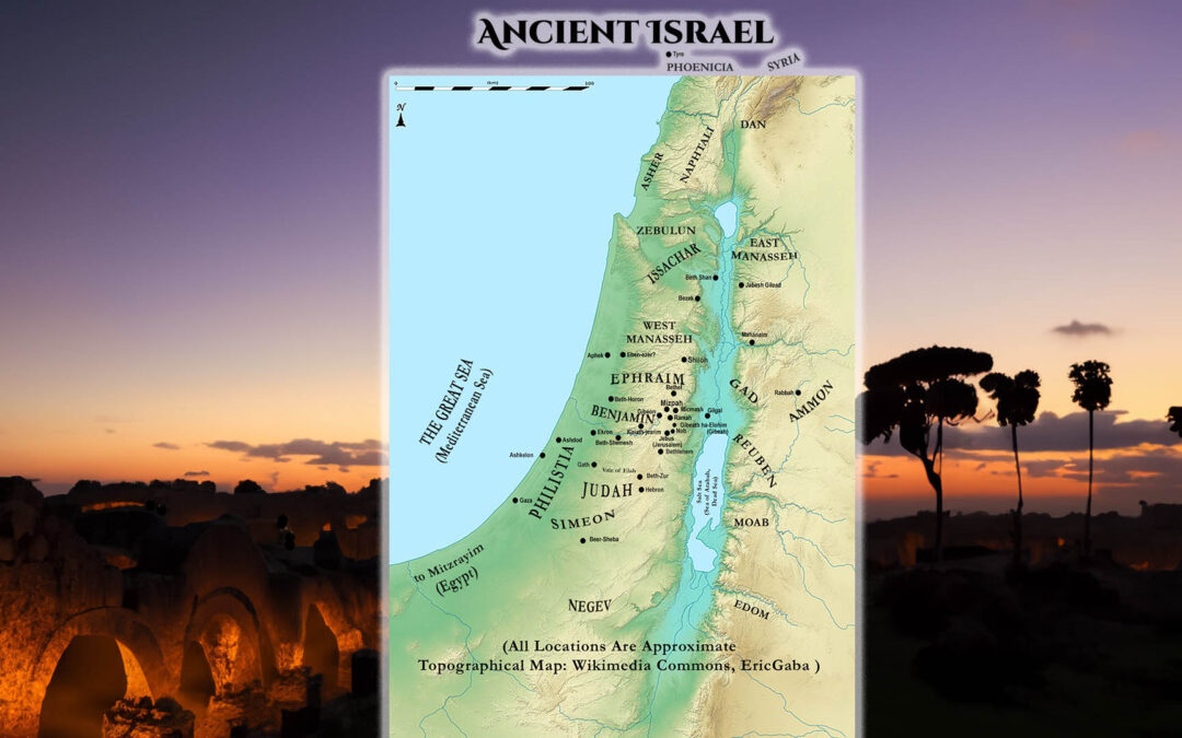 Map of Israel