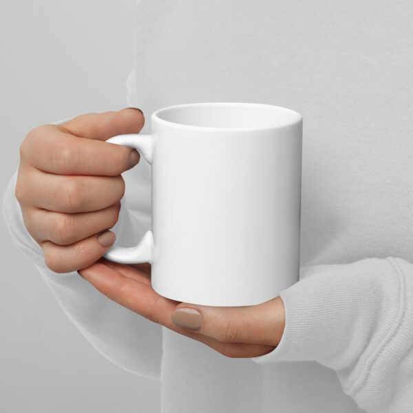 The Eternal Kingdom White Glossy Mug - Image 2